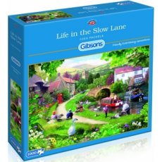 Gibsons Life in the Slow Lane 1000 piece Jigsaw Puzzle