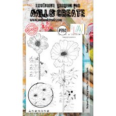 Aall & Create A6 STAMP SET - ANEMONE #980