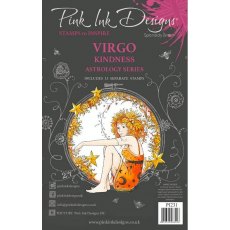 Pink Ink Designs Virgo KIndness 6 in x 8 in Clear Stamp Set