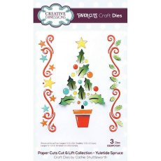Paper Cuts Cut & Lift Collection Yuletide Spruce Craft Die