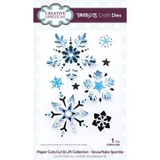 Paper Cuts Cut & Lift Collection Snowflake Sparkle Craft Die