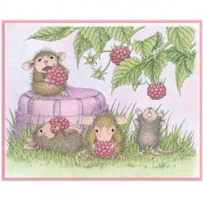 Spellbinders House Mouse Berry Good Cling Rubber Stamp RSC-006