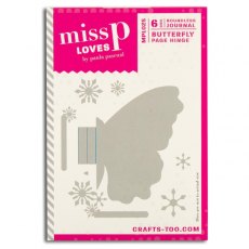 Miss P Loves Boundless Journal - Butterfly Page Hinge Die