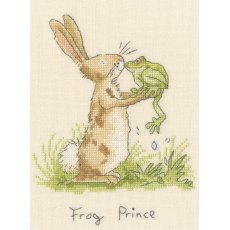 Bothy Threads Frog Prince Cross Stitch Kit by Anita Jeram XAJ25