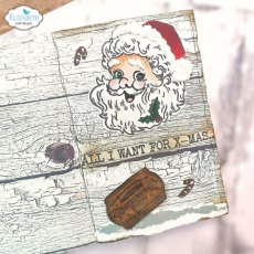 Elizabeth Craft Designs Clear Stamp - Santa Claus CS310