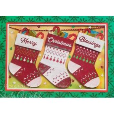 Creative Expressions Jamie Rodgers Christmas Essential Sentiments Craft Die
