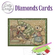 Dotty Designs Diamond Cards - Have A Mice Christmas DDDC1114