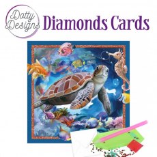 Dotty Designs Diamond Cards - Sea Turtle DDDC1123