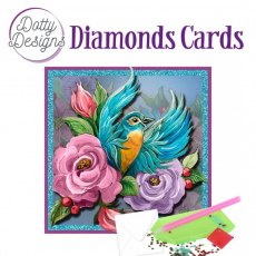 Dotty Designs Diamond Cards - Blue Bird DDDC1128