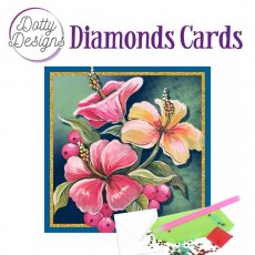 Dotty Designs Diamond Cards - Beautiful Flowers DDDC1130