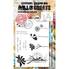 Aall & Create A6 STAMP SET - PETAL PATH #991