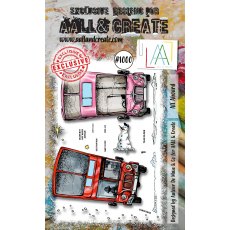 Aall & Create A6 STAMP SET - ALL ABOARD #1000