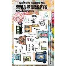 Aall & Create A5 STAMP SET - SUGAR DELIGHTS #1045