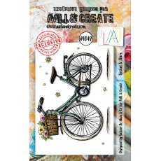 Aall & Create A7 STAMP SET - SPOKES & STARS #1049