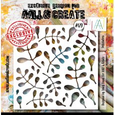 Aall & Create 6"X6" STENCIL - TRIFOLIATRIX #179