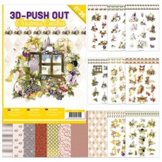 3D Push Out book 35 - Christmas Candles