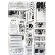 Elizabeth Craft Designs - Clear Stamp - Tickets 2 - CS314
