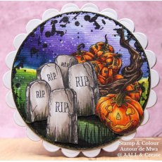 Aall & Create A6 Stamp #1055 - PUMPKIN PARTY