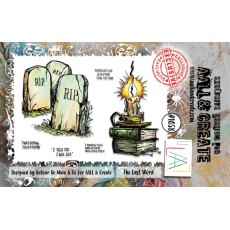 Aall & Create A7 Stamp #1058 - THE LAST WORD