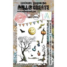 Aall & Create A6 Stamp #1056 - BLOOD MOON OAK