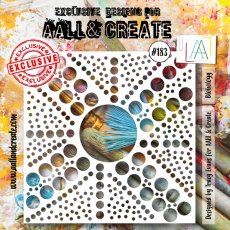 Aall & Create 6x6" STENCIL #183 - BLOBOLOGY