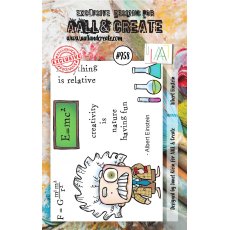 Aall & Create A7 STAMP SET - ALBERT EINSTEIN #958