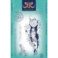 Katkin Krafts Ammonite 6 in x 8 in Clear Stamp Set