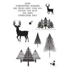 Julie Hickey Designs - Essentially Christmas #2 A6 Stamp Set DS-HE-1054