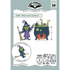 Karen Burniston Die Set - Witch and Cauldron 1249 PRE ORDER FOR 29/9