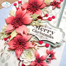 Elizabeth Craft Designs - Seasonal Sentiments Clear Stamp CS331