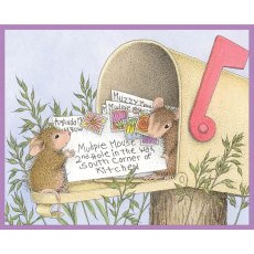 Spellbinders Mouse Mail Cling Rubber Stamp Set RSC-007