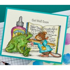 Spellbinders House Mouse Froggy Throat Cling Rubber Stamp Set RSC-008