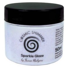 Cosmic Shimmer Set of 3 Sparkle Glaze – Lilac Lustre, Icy Smoke, Sweet Honeydew