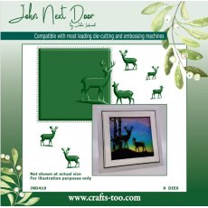 John Next Door - Deer Scenes 2023 (9pcs) JND419