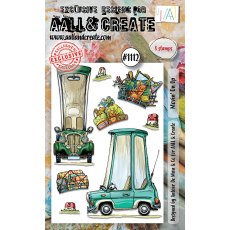 Aall & Create A6 Clear Stamp Set - MOVIN' ON UP #1112