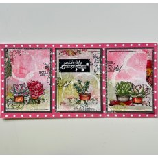 Aall & Create A7 STAMP SET - POT PARTY #1090