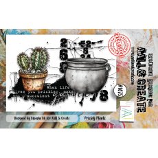 Aall & Create A7 STAMP SET - PRICKLY PLANTS #1075