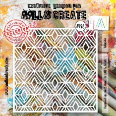 Aall & Create 6"X6" STENCIL - ADINKRA #196