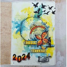 Aall & Create A7 STAMP SET - CONCENTRICPETAL #1010