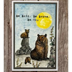 Aall & Create A7 STAMP SET - GRIZZLY HEIGHTS #1097