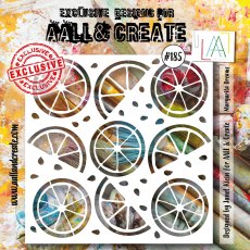 Aall & Create 6"X6" STENCIL - MARGARITA DREAMS ##185