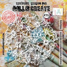 Aall & Create 6"X6" STENCIL - PETALISSOMELY #215