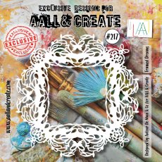 Aall & Create 6"X6" STENCIL - FRAMED DREAMS #217
