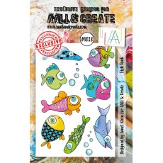 Aall & Create A6 STAMP - FISH TANK #1038