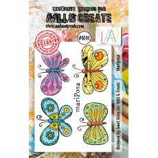 Aall & Create A7 STAMP SET - MARIPOSA #1041