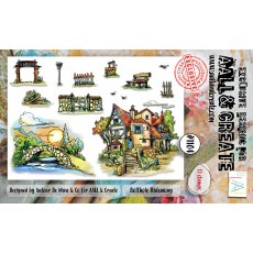Aall & Create A6 STAMP SET - BOLTHOLE HIDEAWAY #1104