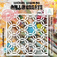 Aall & Create 6"X6" STENCIL - CHAIN LINKS #205