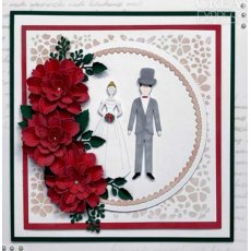 Creative Expressions Jamie Rodgers Everlasting Love Perfect Couple Craft Die