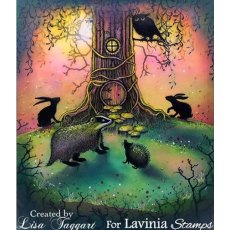Lavinia Stamp - Forest Hares Stamp LAV682