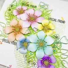 Julie Hickey Designs - Hand Picked Florals A5 Die Set JHD-CUT-1039